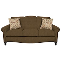 Traditional Upholstered Sofa