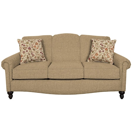 Traditional Upholstered Sofa