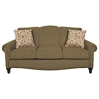 Traditional Upholstered Sofa