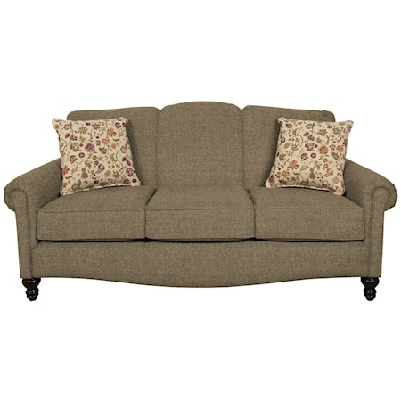 Traditional Upholstered Sofa