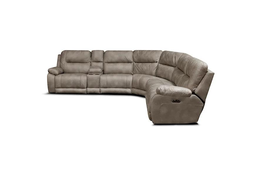 EZ9K00 Reclining Sectional by England at Reeds Furniture