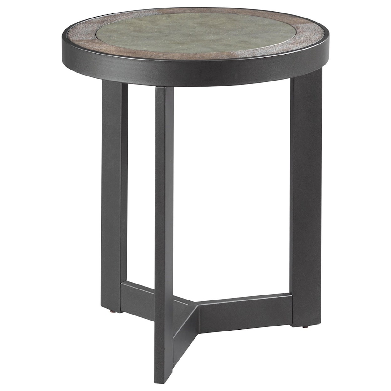 Tennessee Custom Upholstery Graystone Round End Table