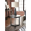 Dimensions Graystone Round End Table