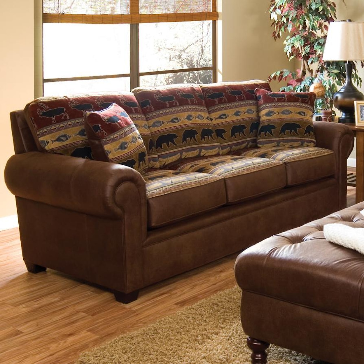 Tennessee Custom Upholstery 2260/N Series Stationary Sofa
