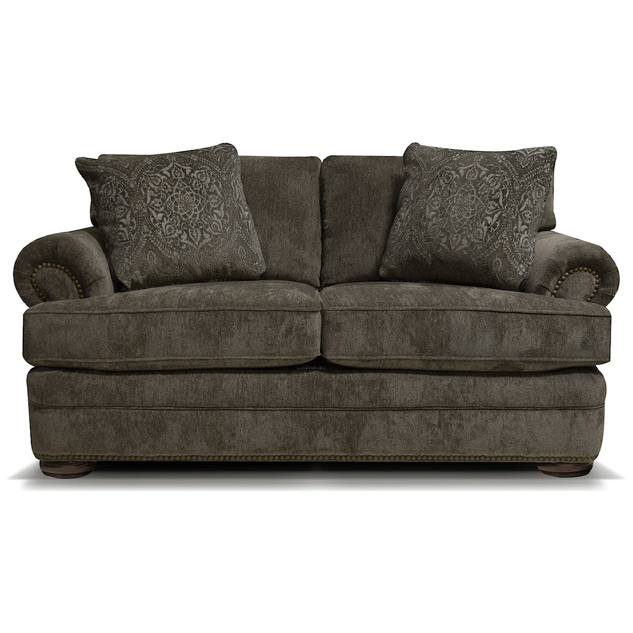 England 6M00/N Series Loveseat with Nailhead Trim