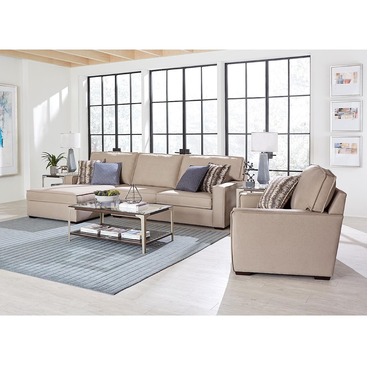 Dimensions 8L00 Series Living Room Group