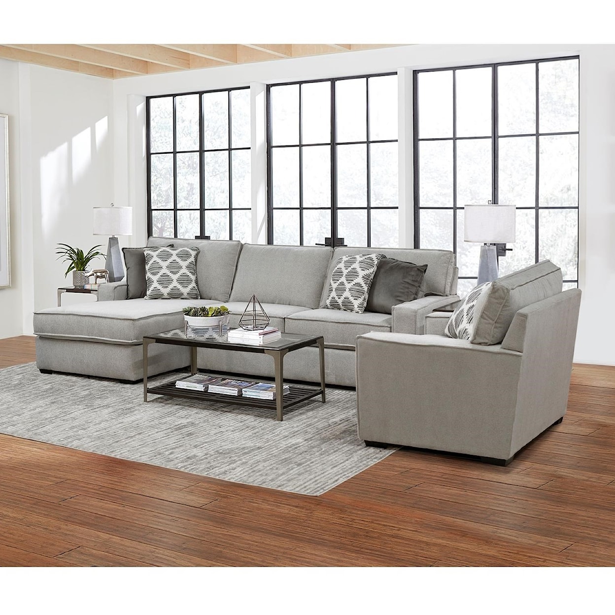 Tennessee Custom Upholstery 8L00 Series Living Room Group