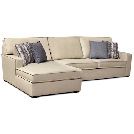 Contemporary Sectional with Chaise