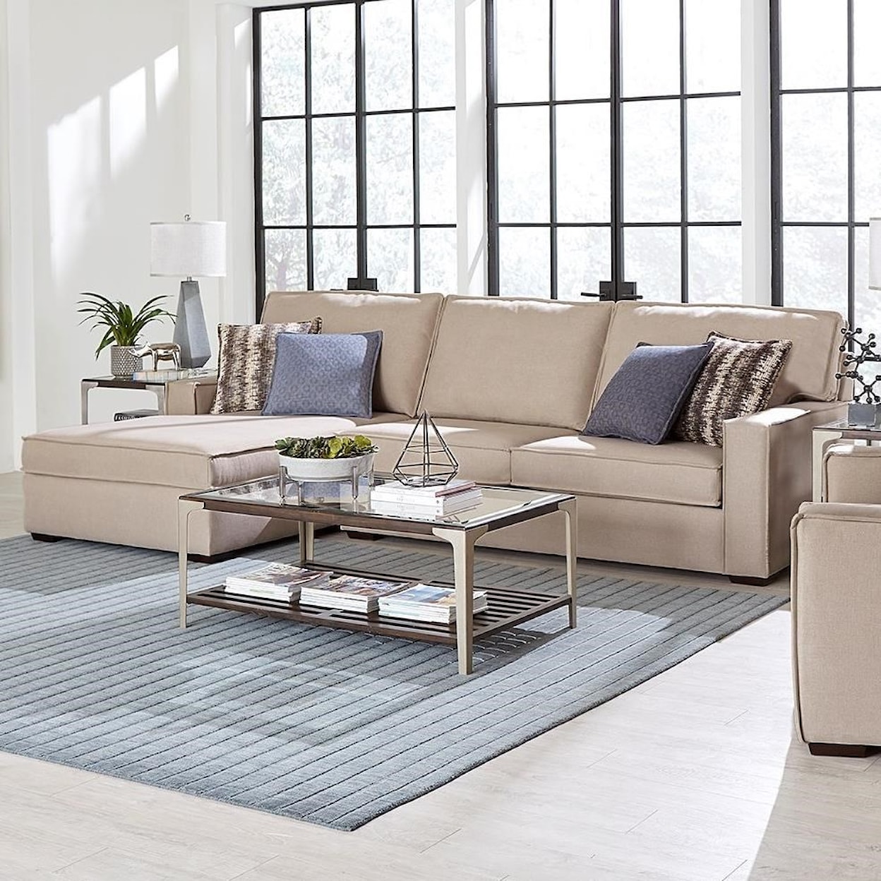 Dimensions 8L00 Series Sectional