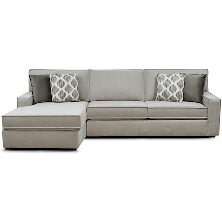 Contemporary Sectional with Chaise