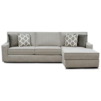 Contemporary Sectional with Chaise