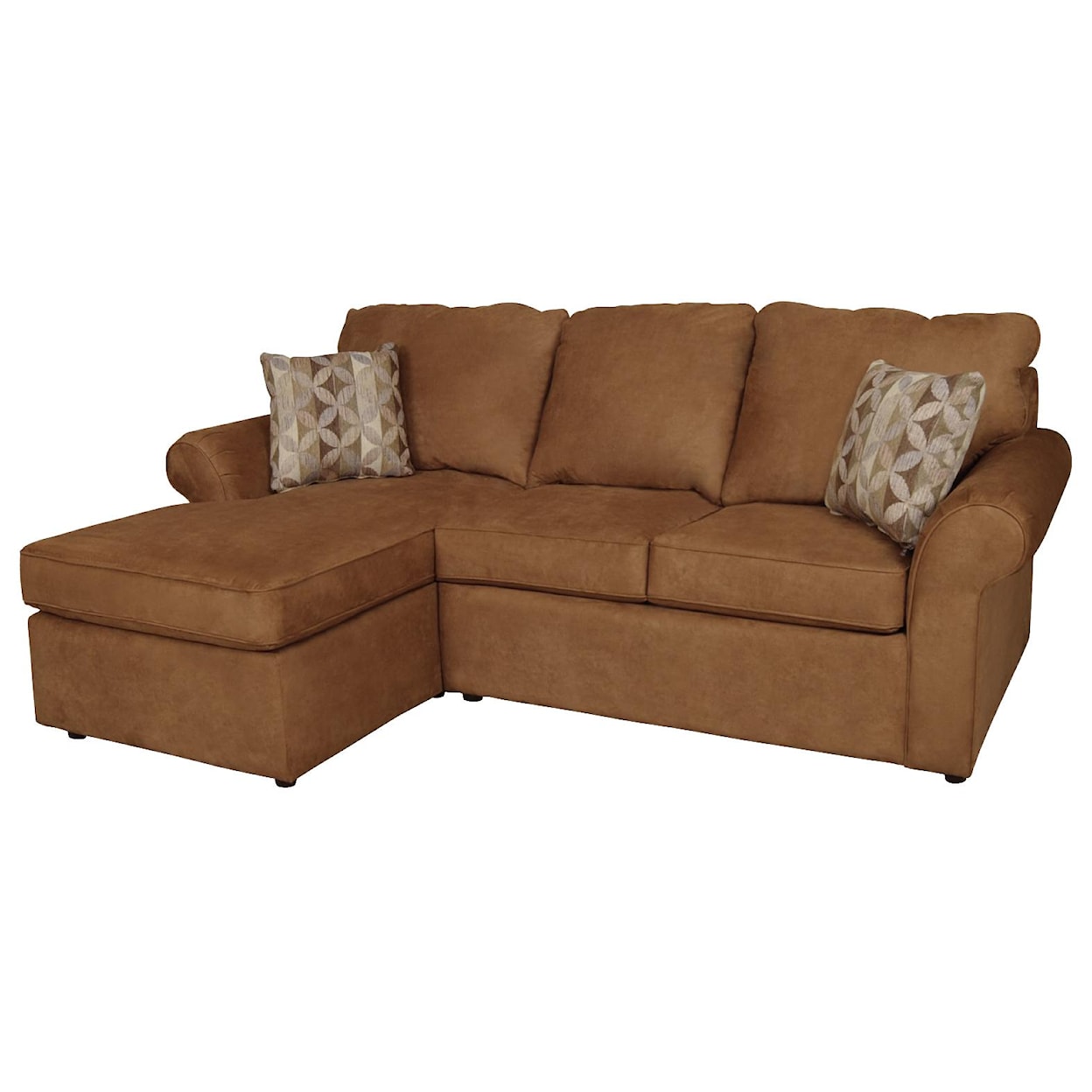 Dimensions 2400/X Series - Malibu 3 Seat (left side) Chaise Sofa