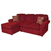 England 2400/X Series - Malibu 3 Seat (left side) Chaise Sofa