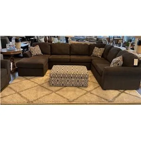 Casual 5-6 Seat (left side) Chaise Sectional