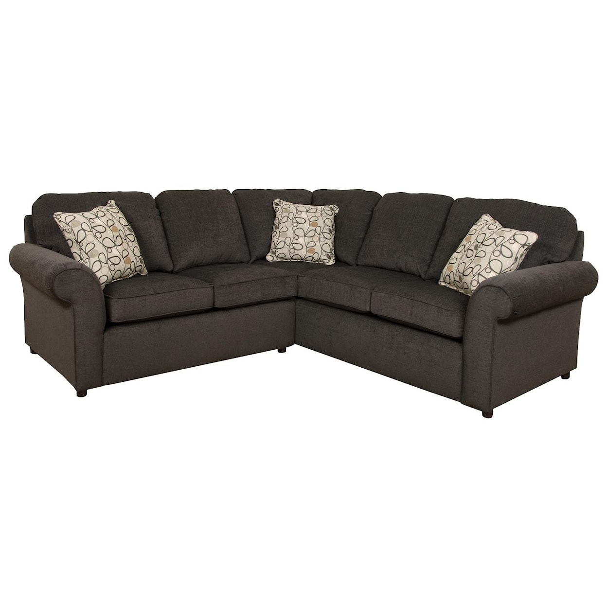 Dimensions 2400/X Series - Malibu 4-5 Seat Corner Sectional Sofa