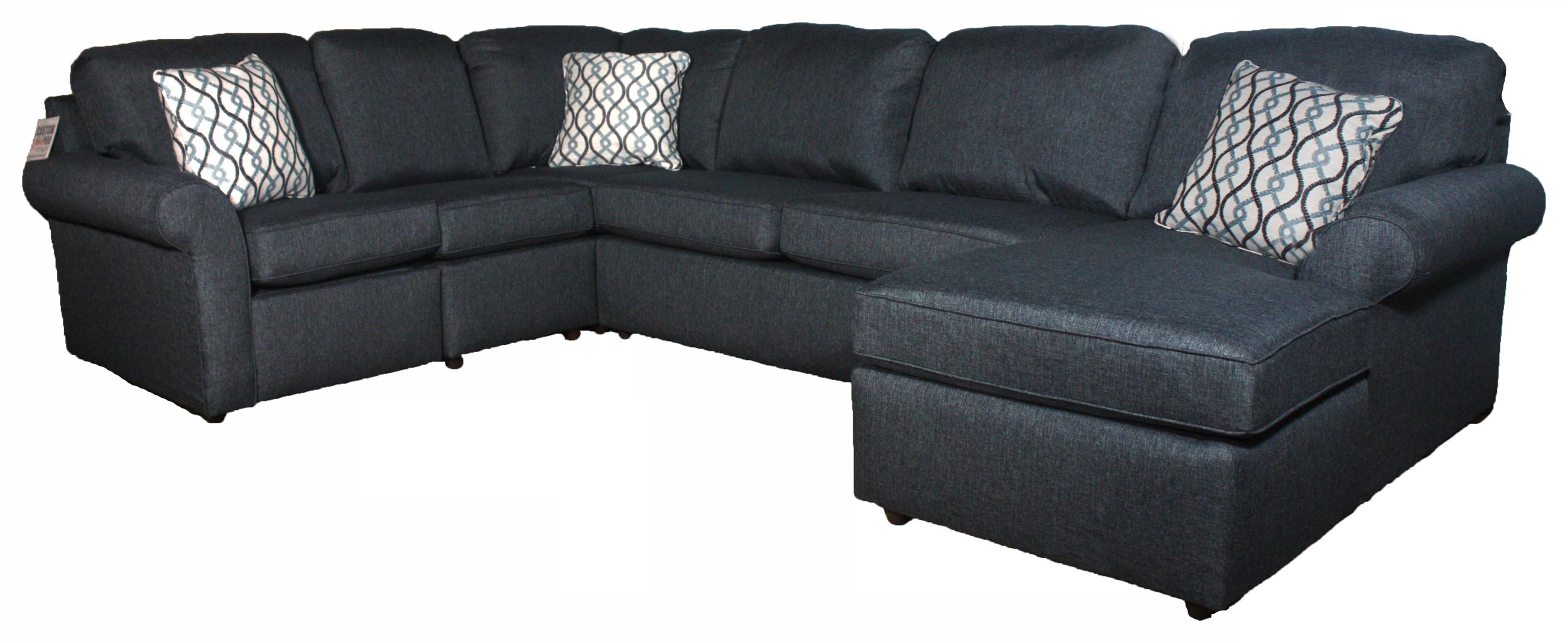 England 2400/X Series Malibu 240060P224005GRAOCE Sectional with Power Recliner End Seat