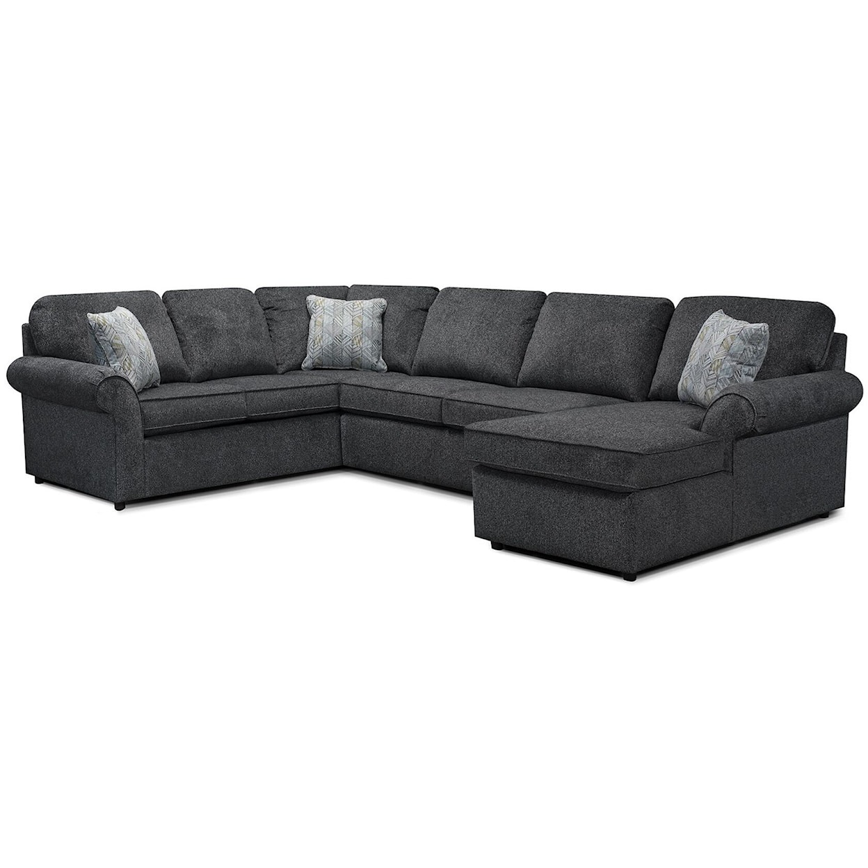 England 2400/X Series - Malibu 5-6 Seat (right side) Chaise Sectional