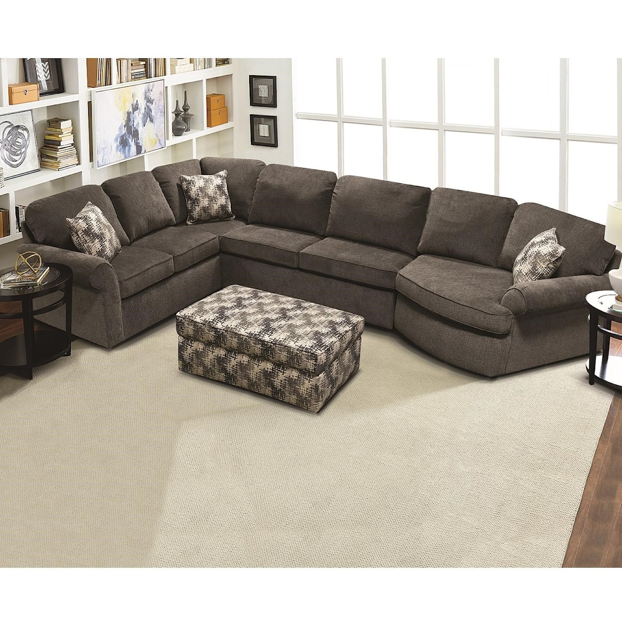 Tennessee Custom Upholstery 2400/X Series - Malibu 3-Piece Sectional