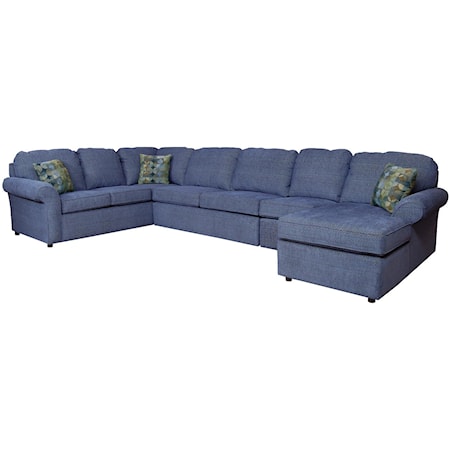 6-7 Seat (right side) Chaise Sectional