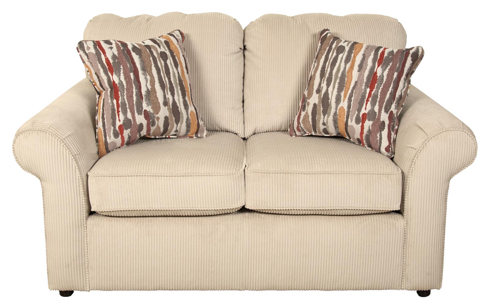 Dimensions 2400/X Series Malibu 2406 Casual Living Room Love Seat
