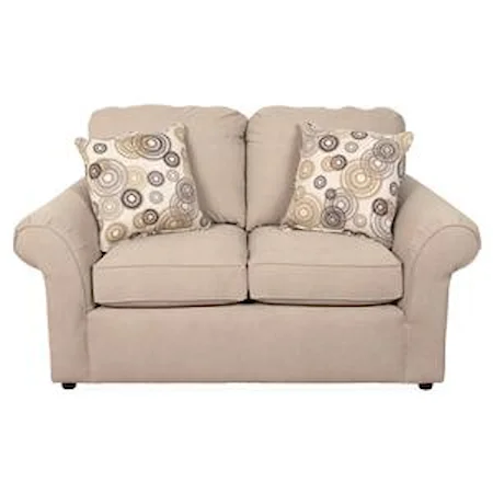 Casual Living Room Love Seat