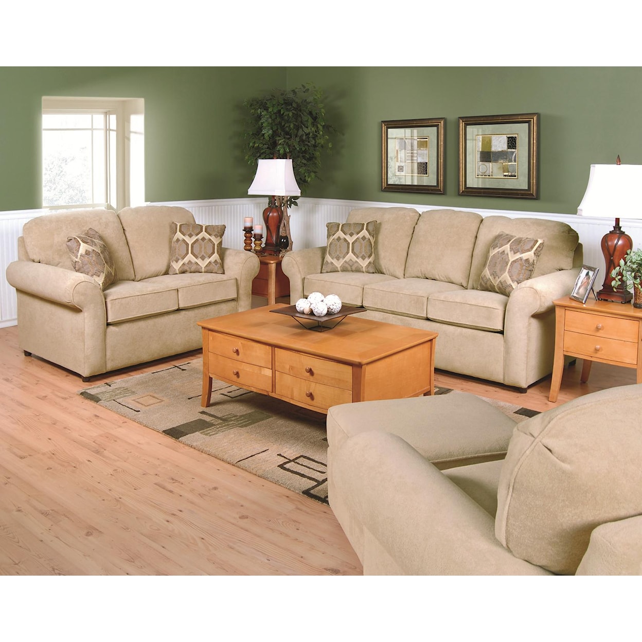 Tennessee Custom Upholstery 2400/X Series - Malibu Sleeper Sofa