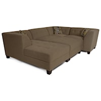 Sectional Sofa with 3-5 Seats