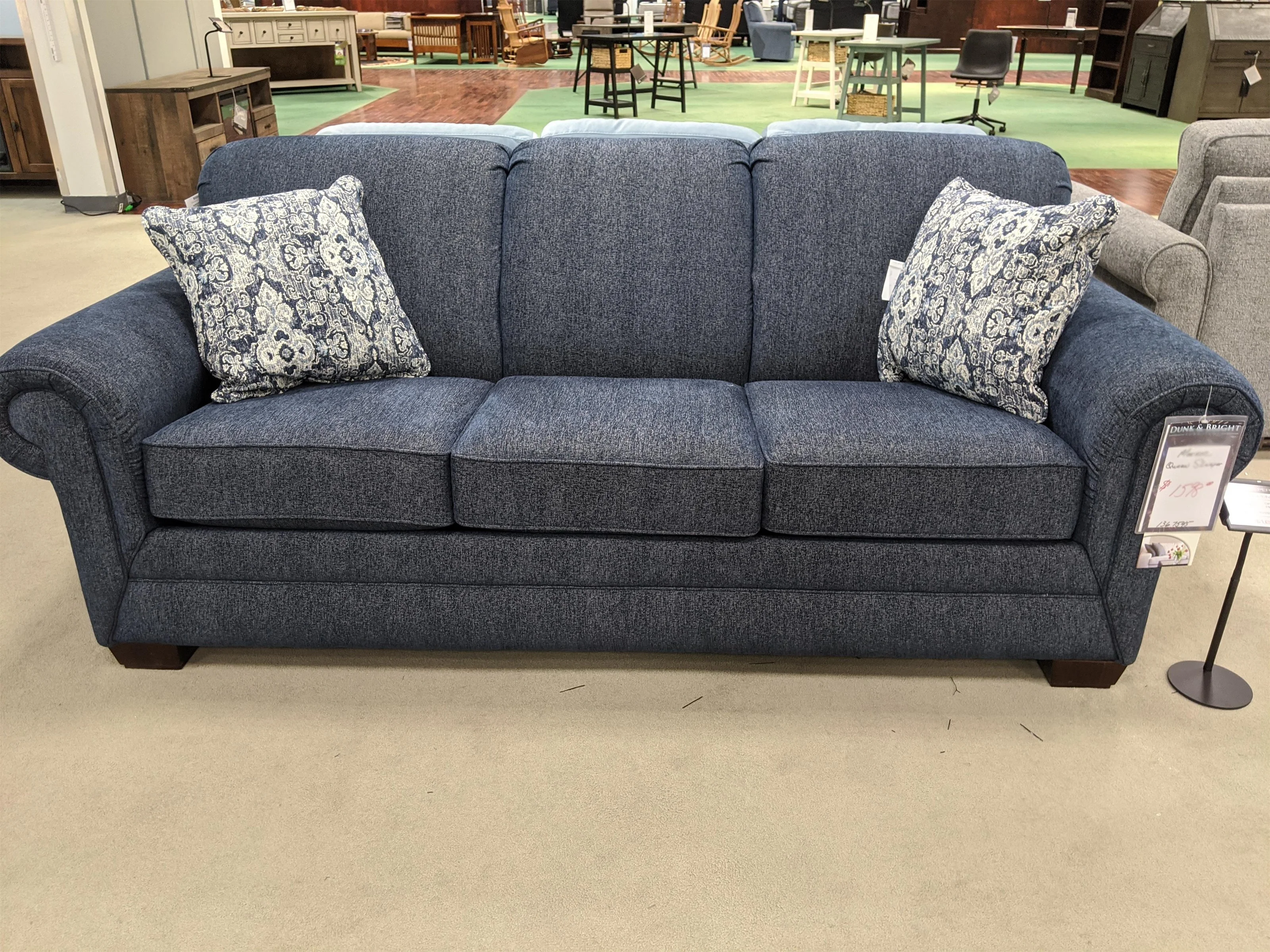 England 1367545 MONROE QUEEN SOFA SLEEPER Dunk & Bright Furniture