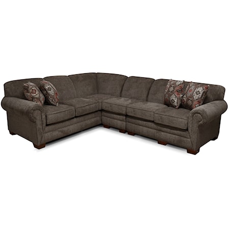Traditional 3-Piece Sectional