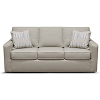 Transitional Sofa with Track Arms