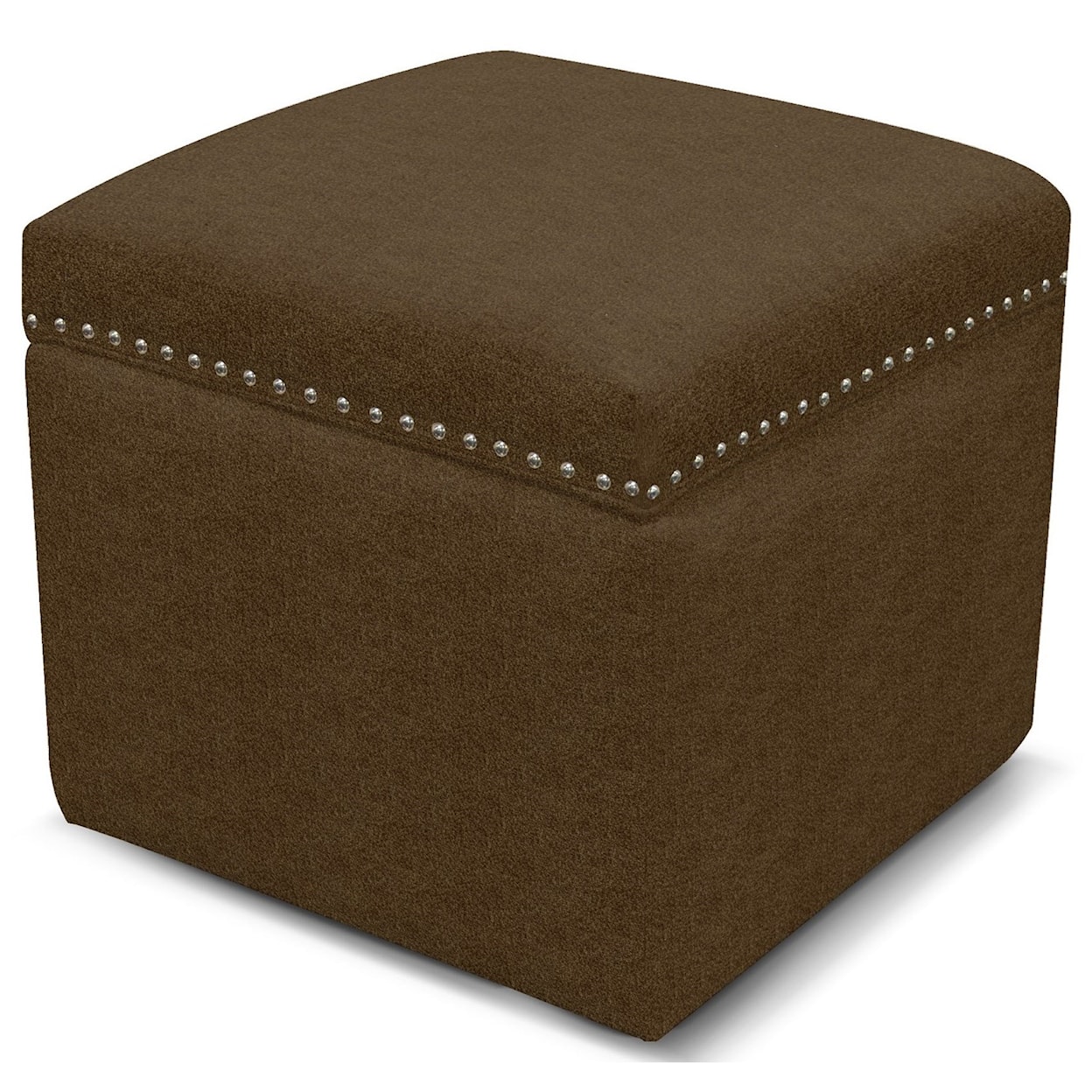 England 2F00/N Series Storage Ottoman with Nailhead Trim