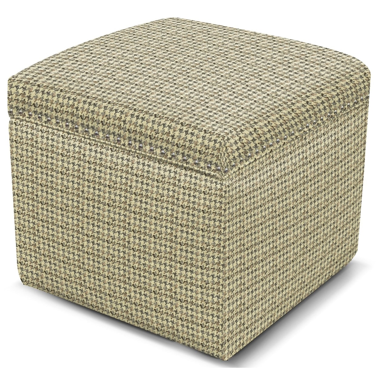 England 2F00/N Series Storage Ottoman with Nailhead Trim