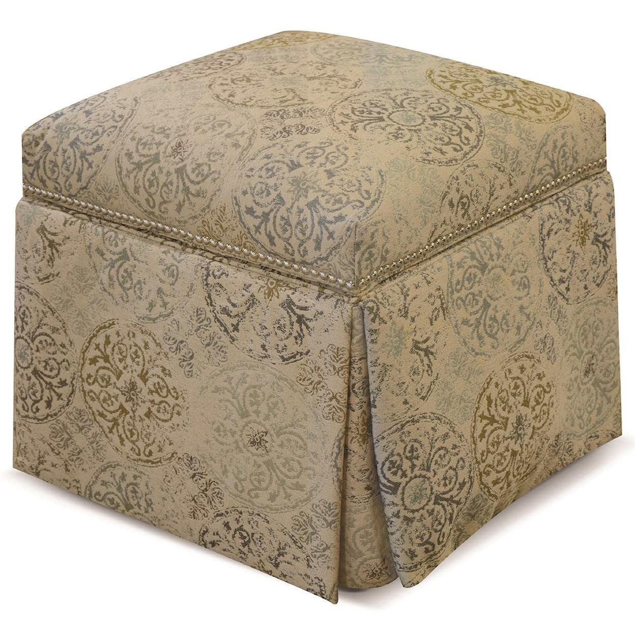 England 2F00/N Series Storage Ottoman with Nails