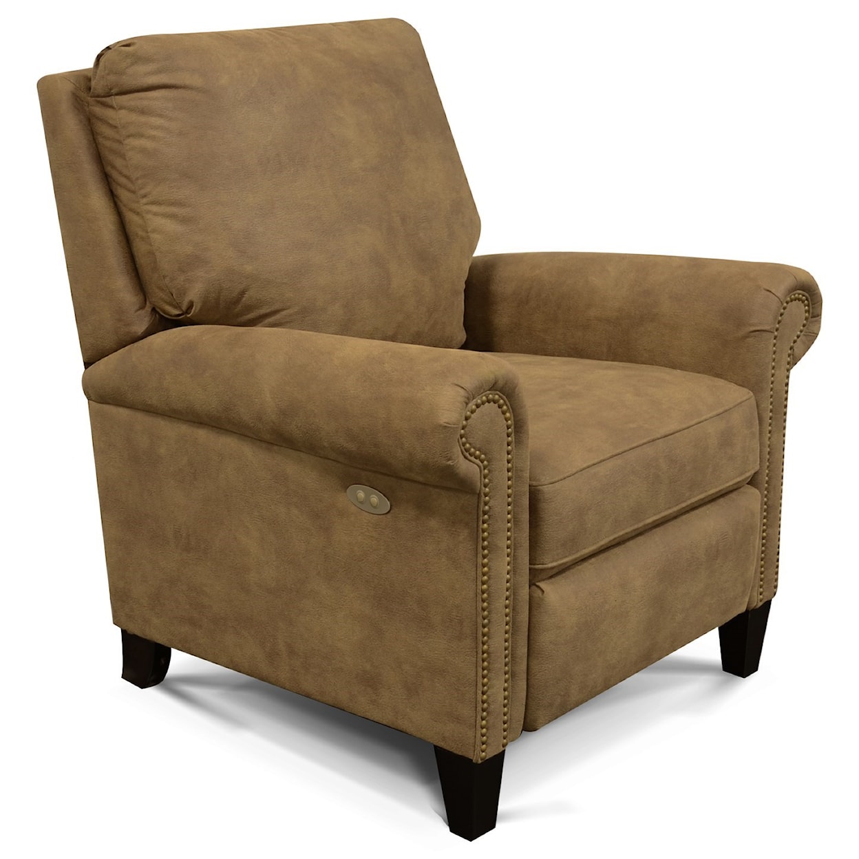 England Price 3P00 High-Leg Reclining Chair with Nailheads
