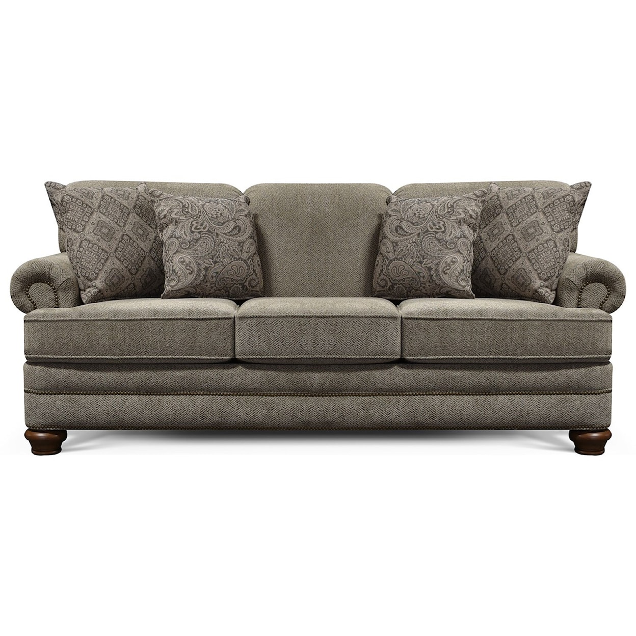 Tennessee Custom Upholstery 5Q00/N Series Sofa with Nailhead Trim