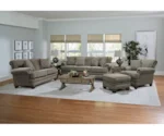 England 5Q00/N Series Ottoman with Nailhead Trim