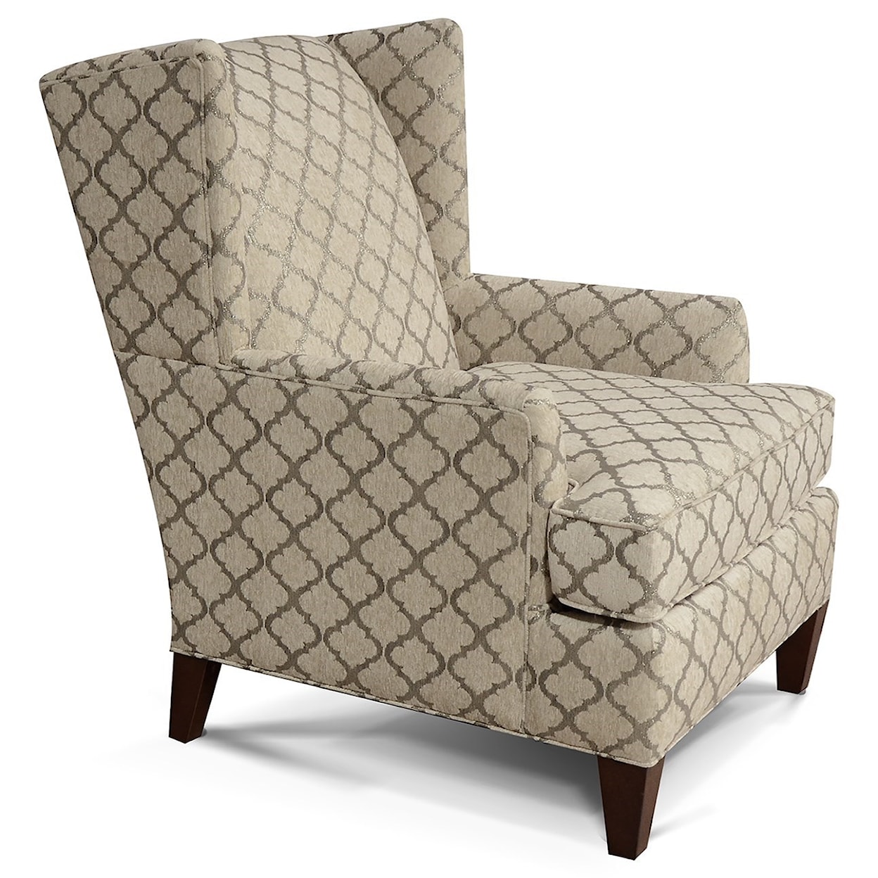 England 470/490/N Series Upholstered Wing Chair