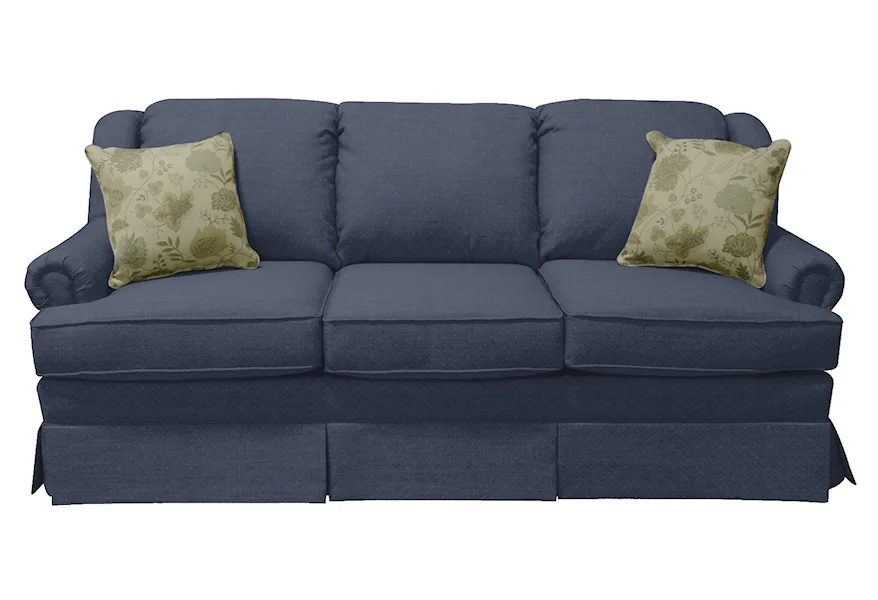 jazz meget mareridt England 4000 Series Skirted Sofa | Furniture Superstore - Rochester, MN |  Uph - Stationary Sofas