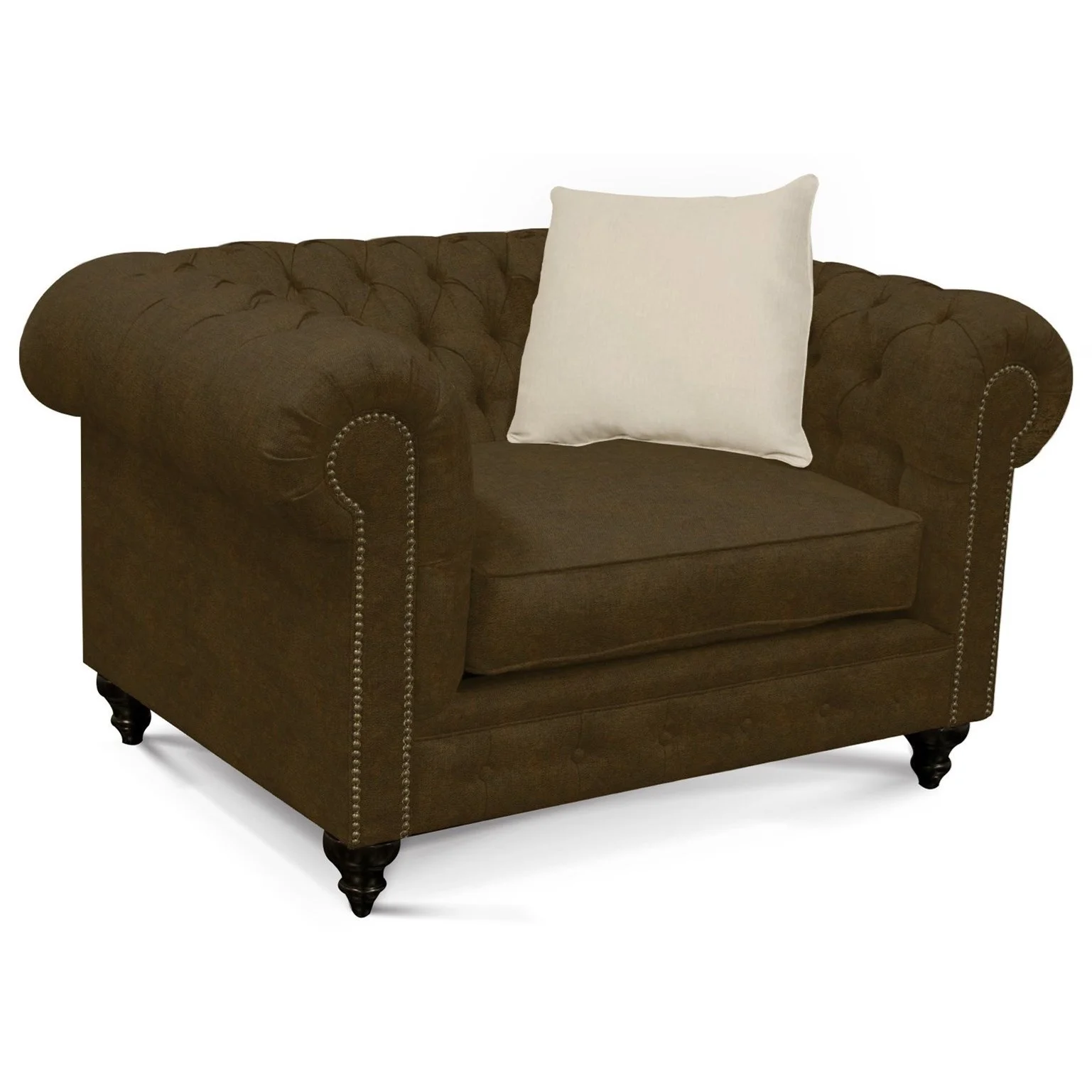 Dimensions 2R00/AL Series 2R04 6251 Chair with Chesterfield Style