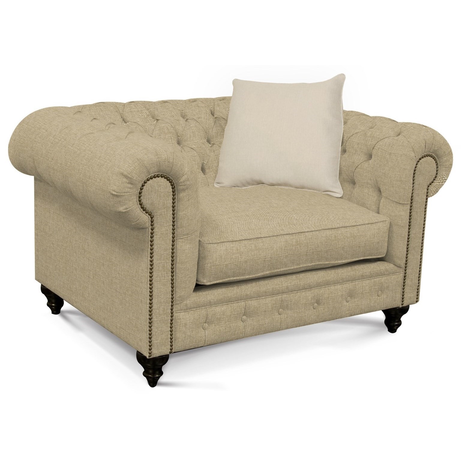 Dimensions 2R00/AL Series 2R04 7484 Chair with Chesterfield Style