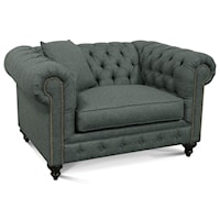 Chair with Chesterfield Style