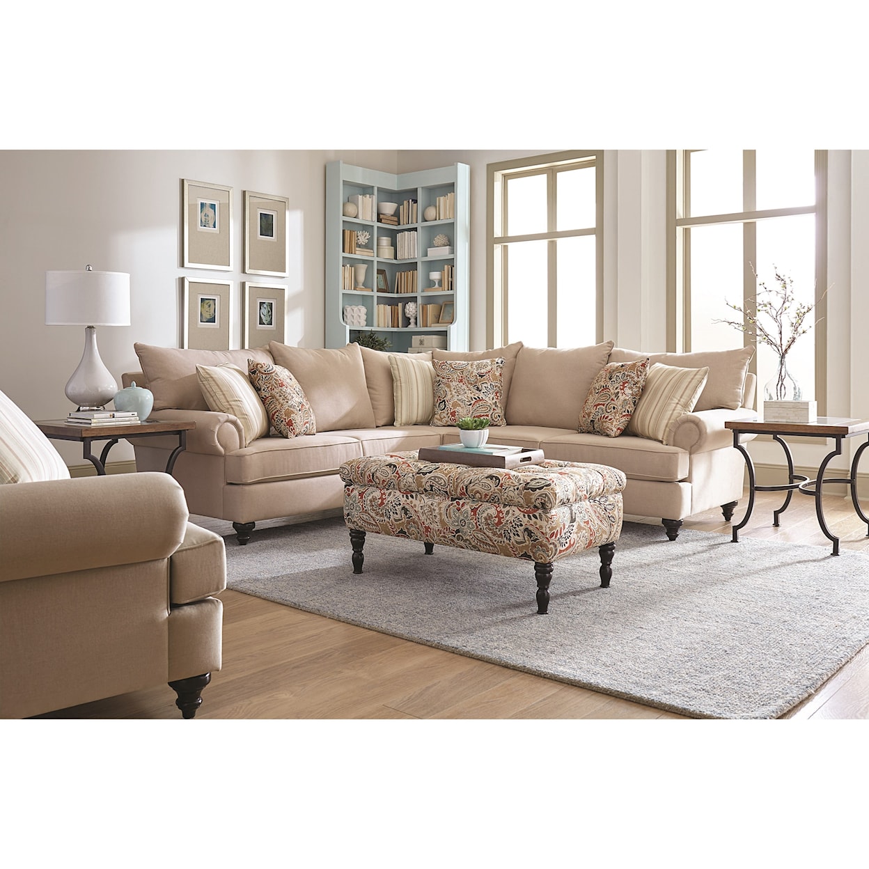 England 4Y00/N Series Sectional Sofa