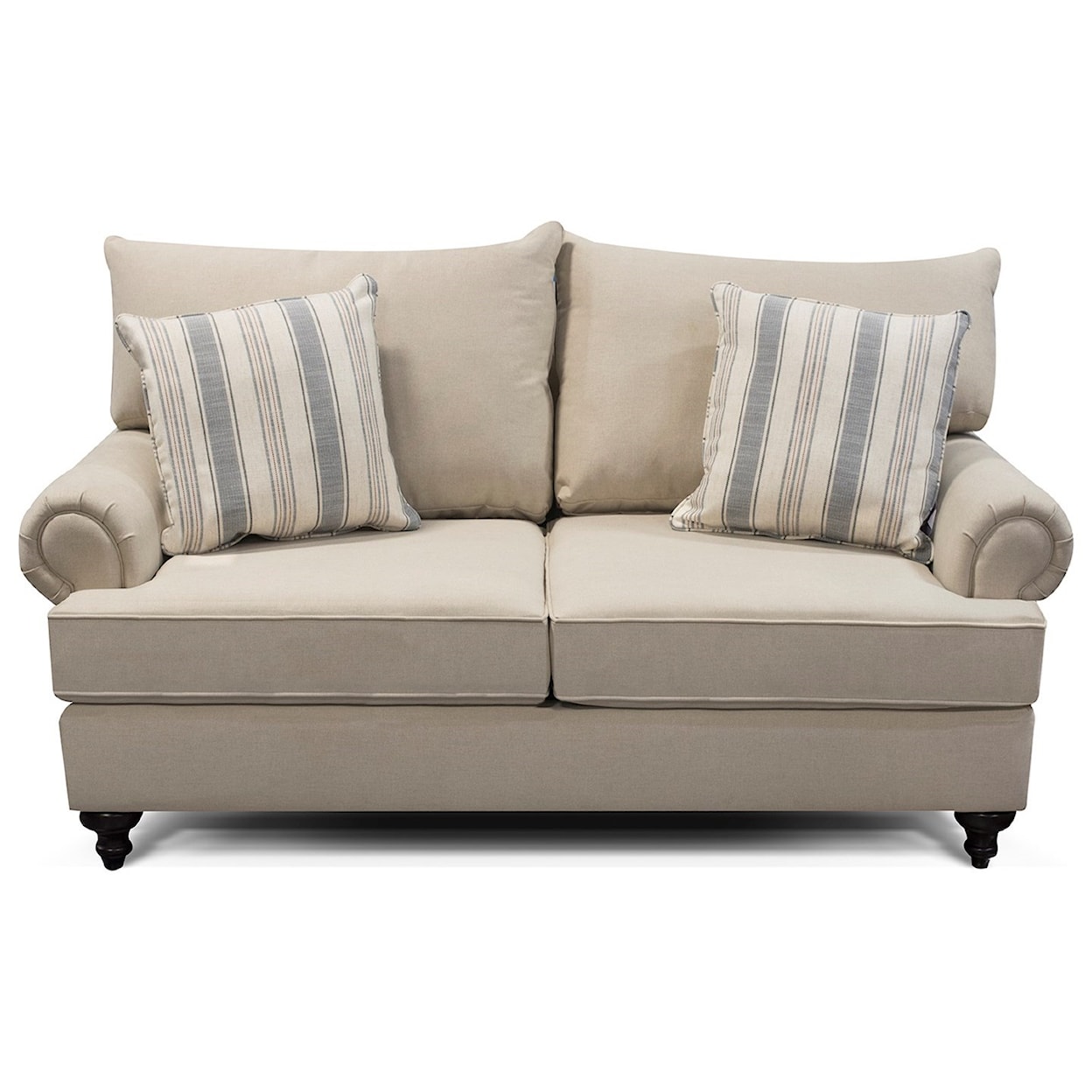 Tennessee Custom Upholstery 4Y00/N Series Traditional Loveseat