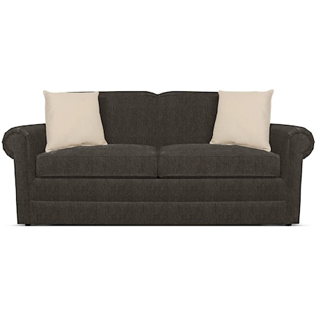 Visco Full Size Sleeper Loveseat with Traditional Furniture Style