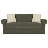 Visco Full Size Sleeper Loveseat with Traditional Furniture Style