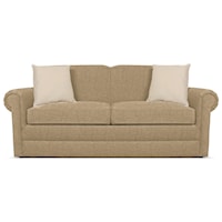 Visco Full Size Sleeper Loveseat with Traditional Furniture Style