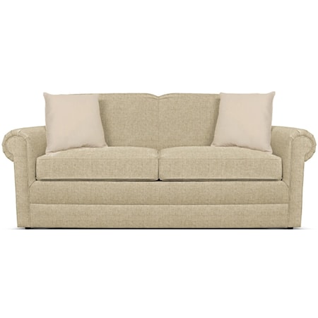 Visco Full Size Sleeper Loveseat with Traditional Furniture Style