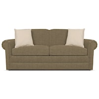 Visco Full Size Sleeper Loveseat with Traditional Furniture Style