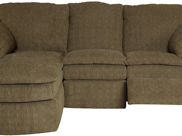 Three Piece Reclining Sectional