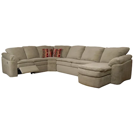 5-Piece Reclining Sectional